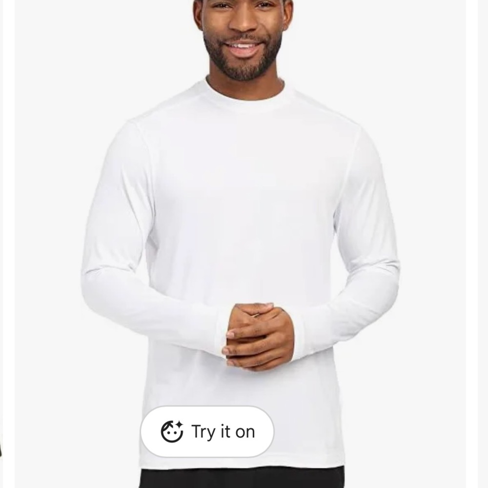 Under Armour Men's Classic White Long Sleeve Tee NWT